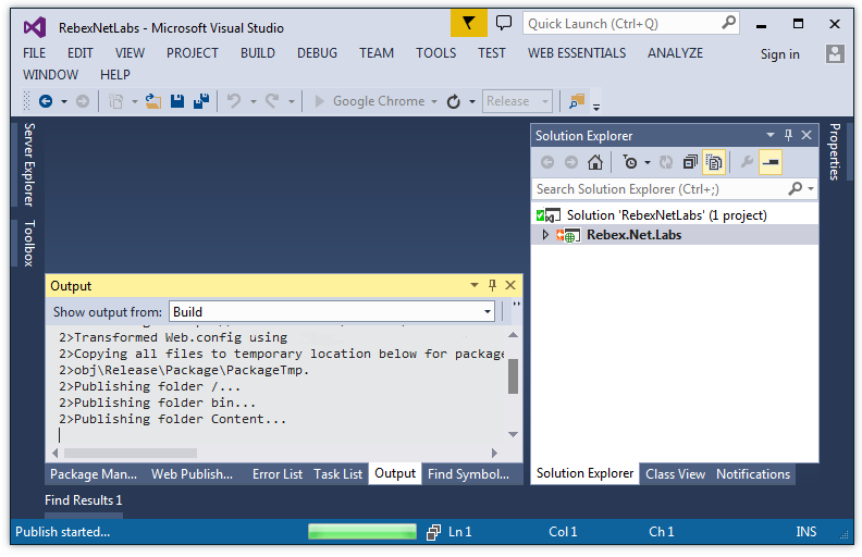 Visual Studio FTP/SSL web publishing is powered by Rebex components